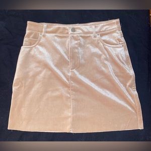 Rose gold medium Forever 21 skirt